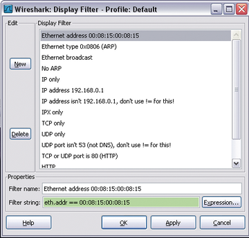 Netzwerkanalyse mit Wireshark Abbildung 2