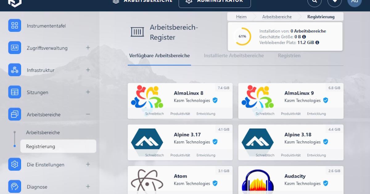Im Test: Kasm Workspaces 1.14.0 | IT-Administrator Magazin