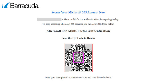 Ein legitimer, innerer QR-Code wird von einem schädlichen, äußeren Code umgeben.