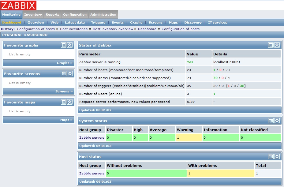 Zabbix Bild 1