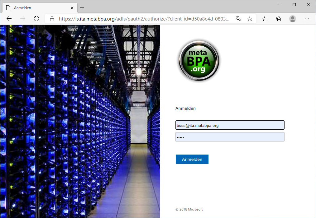 Eine gemeinsame Authentifizierungsseite für alle Applikationen gibt es nun auch für das vCenter.