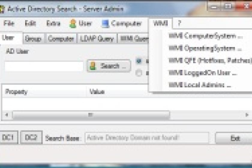 AD Search Admin