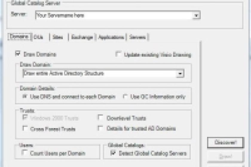 Active Directory Topology Diagrammer