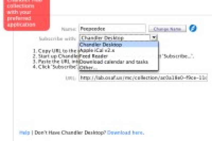 Chandler Server