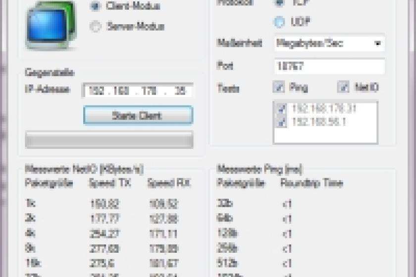 NetIO-GUI