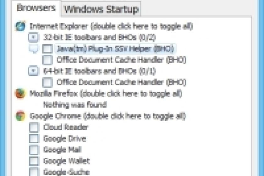 Toolbar Cleaner