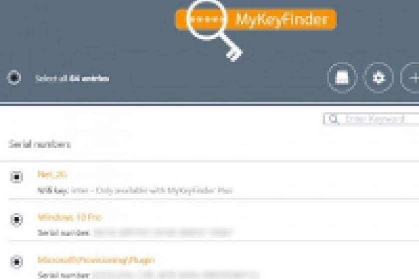 MyKeyFinder