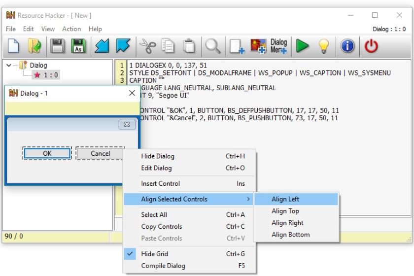 Resource Hacker ist sowohl Compiler als auch Decompiler für Windows-Anwendungen.