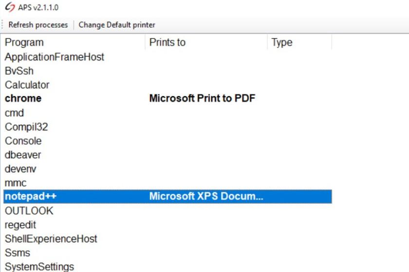 Der Automatic Print Switcher erleichtert das Nutzen verschiedener Drucker.
