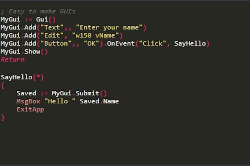 Die freie Skriptsprache AutoHotkey macht das Schreiben kleiner Automatisierungshelfer zum Kinderspiel.