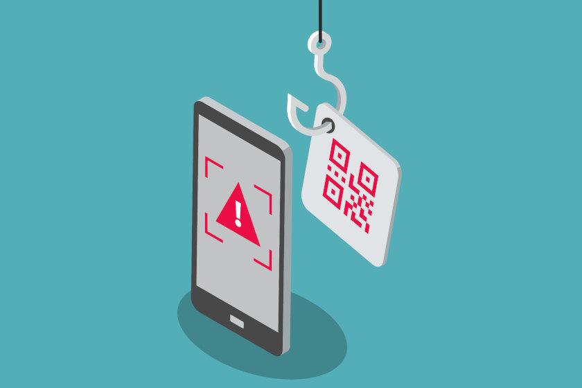 Beim Quishing verwenden Cyberkriminelle QR-Codes, die zu gefälschten oder gefährlichen Webseiten führen. Besonders auf Mobilgeräten ist das eine Gefahr. (Quelle: tomasknopp - 123RF)