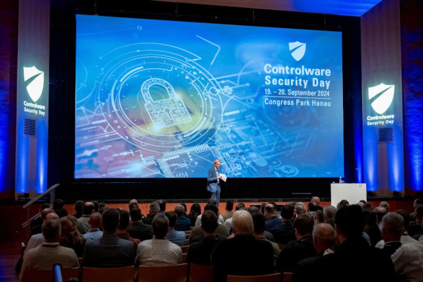 Die Besucher erhielten in über 40 Vorträgen einen umfassenden Überblick über aktuelle und neue Lösungsansätze. (Quelle: Controlware)