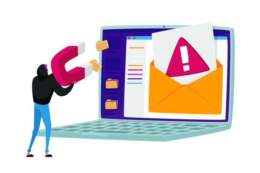 Das sogenannte Clone-Phishing stellt eine zunehmende Gefahr dar.