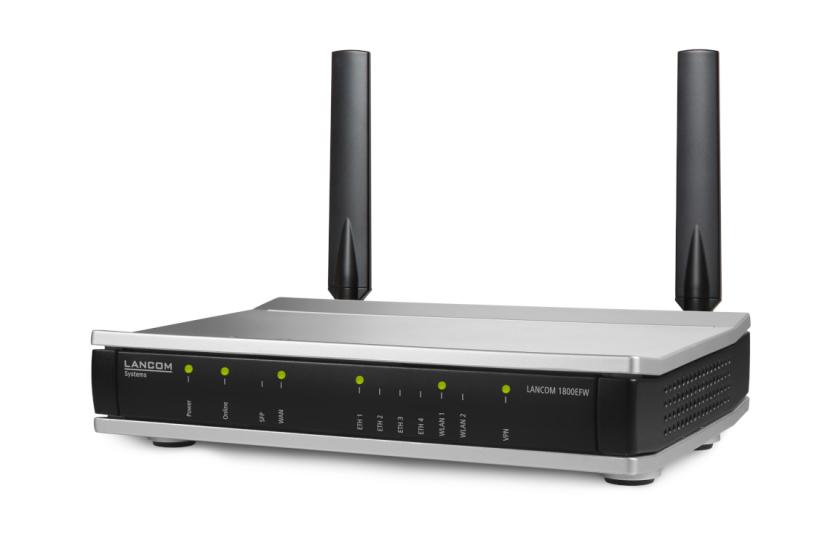 Der 1800EF ermöglicht einen direkten und indirekten Anschluss an FTTH, der 1800EFW erlaubt zusätzlich schnelles Dualband-WLAN (Wi-Fi 6).