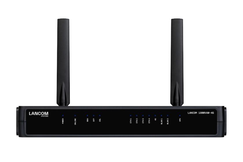 Der 1800VAW-4G liefert durch zusätzliche 4G-Konnektivität ein Internetbackup.