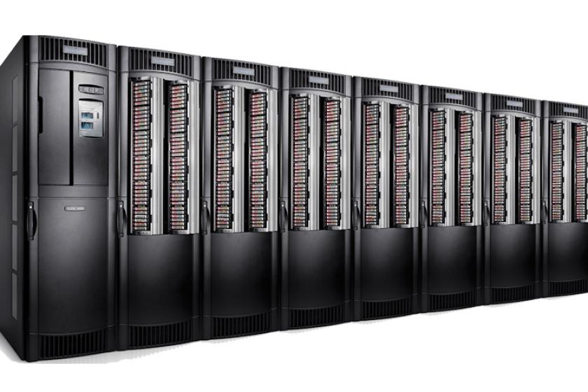 Quantums neue Bandbibliothek Scalar i7 Raptor wird eine noch höhere Datendichte bieten, als die im Bild gezeigte Quantum Scalar i6000, Quantums bisheriges Top-Modell in der Scalar-Serie.
