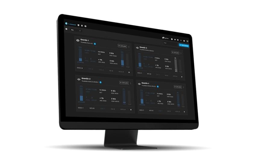 Neue Cluster-Volumen lassen sich im  Webinterface von TrueCommand mit wenigen Klicks erstellen. (Quelle: TrueNAS)