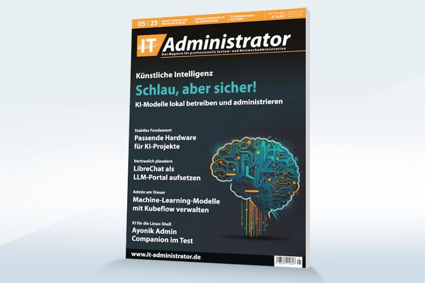 Im Mai dreht sich im IT-Admnistratpr alles um das Thema künstliche Intelligenz.