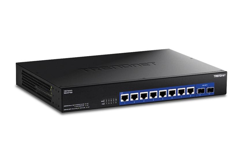 Die Jumbo-Frame-Funktion des TRENDnet TEG-S7102 soll für einen komprimierten, schnelleren Datentransfer sorgen.