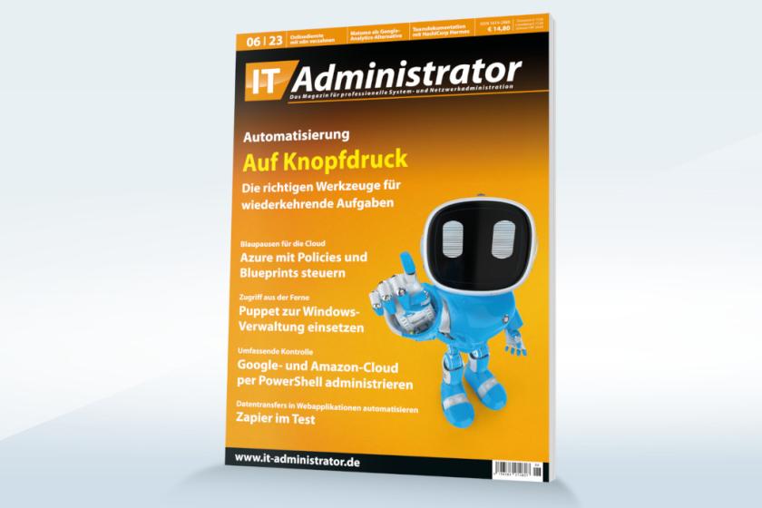 Praktische Tools zur Automatisierung stellen wir im Juni-Heft vor.