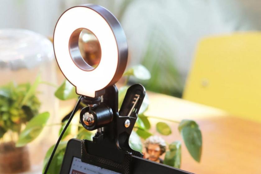 Mit dem Ring-Light setzen sich Nutzer gekonnt in Szene.