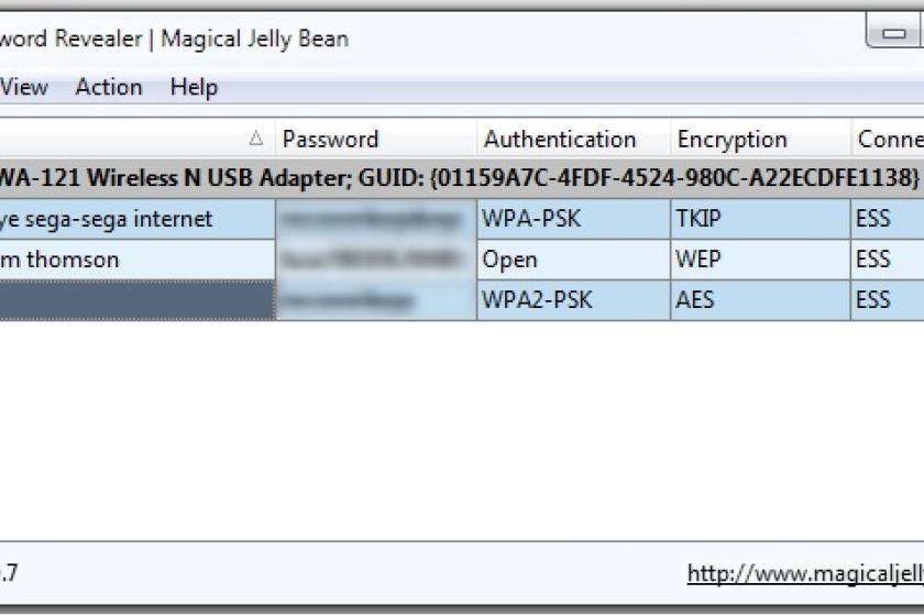 Mit dem WiFi Password Revealer lesen Sie Kennwörter einfach aus.