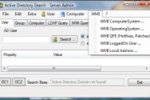 AD Search Admin