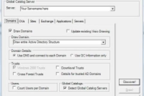 Active Directory Topology Diagrammer