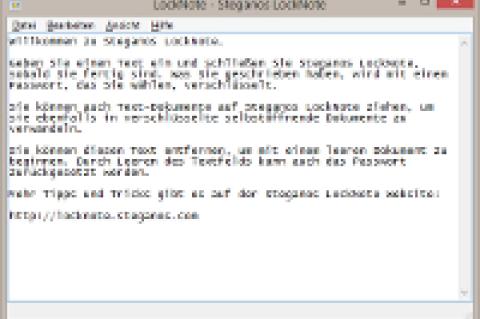 Steganos LockNote