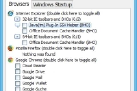 Toolbar Cleaner