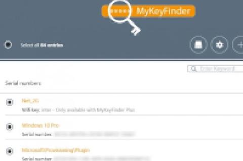 MyKeyFinder