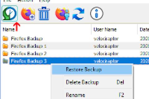 Simple Firefox Backup