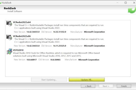 Das freie Tool RuckZuck sucht nach passenden Updates für installierte Software und bietet zudem die Neuinstallation zahlreicher Programme an.