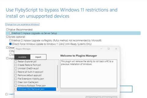 Das Skript Flyby11 erlaubt die Installation von Windows 11 auf eigentlich nicht unterstützten Systemen.