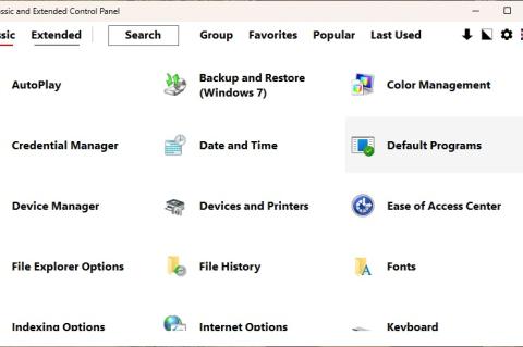 Mit dem Tool "Classic and Extended Control Panel" zaubern Nutzer die vertraute Systemsteuerung in Windows 11 wieder her.
