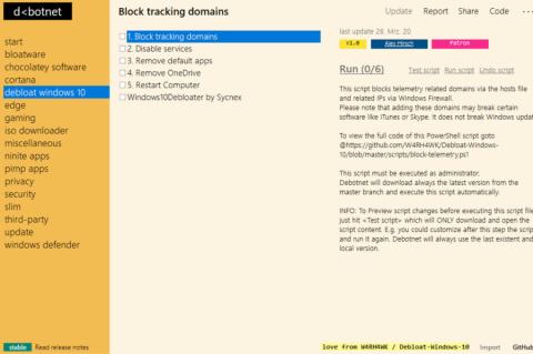 Debotnet 0.7.8.
