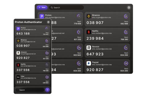 Proton Authenticator ist für mehrere Betriebssysteme erhältlich und lässt auf Wunsch auch eine Gerätesynchronisation zu.
