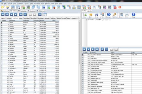 Screenshot MDB Viewer Plus
