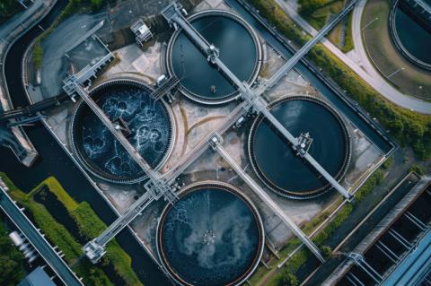 In Wasseraufbereitungsanlagen etwa ermöglicht die neue 5G-Technologie von Siemens und O2 Telefónica eine sichere und effiziente Fernüberwachung aller Prozesse. (Quelle: xtrekx - 123RF)