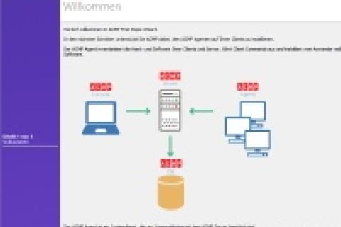 Herzstück der Automatisierung sind bei ACMP die Client Commands – hier im eigens dafür entwickelten Editor.