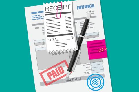Die Papierrechnung sagt leise Servus – Unternehmen müssen die Bestimmungen der E-Rechnungspflicht künftig auch bei der E-Mailarchivierung beachten. (Quelle: abscent – 123RF)
