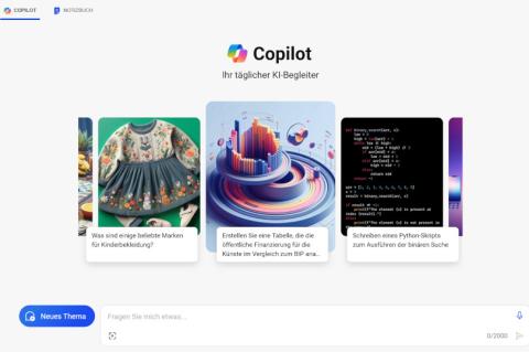 Microsoft verpasst Copilot ein größeres Fenster und neuen KI-Funktionen
