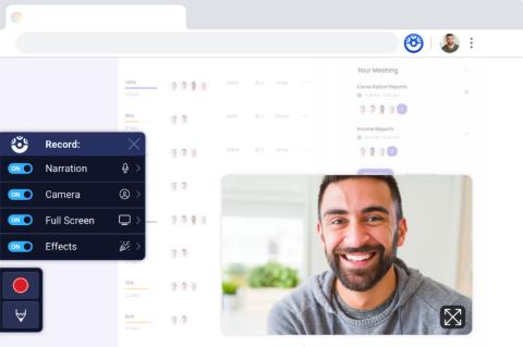 Das Aufnehmen des eigenen Bildschirminhalts sowie per Webcam fällt mit ScreenPal leicht. (Quelle: screenpal.com)