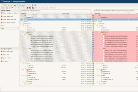 Die Funktion zum Folder-Sync ist eine der vielen nützlichen Funktionen von FileVoyager.