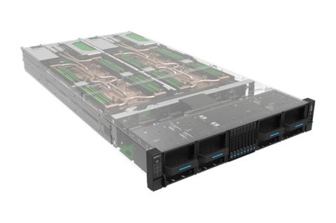 Die Kühlung des K24V2-Multi-Node-Servers kommt mit bis zu 45 Grad Außentemperatur zurecht.