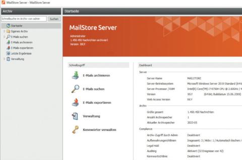 MailStore-Version 23.4 ermöglicht es, im Postfach geflaggte E-Mails nach der Archivierung automatisiert zu löschen.