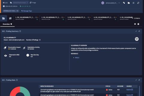 Das Security Command Center Enterprise soll eine umfassende Cloudsicherheit ermöglichen. (Quelle: Google Cloud)