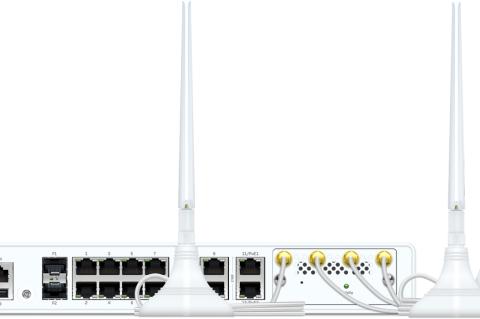 In abgelegenen Standorten lassen sich XGS-Firewalls per 5G wie auch LTE anbinden.