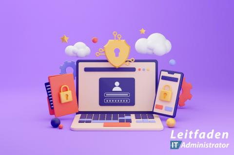 Vektorgrafische Darstellung der Cloud- und Virtualisierungssicherheit