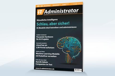 Im Mai dreht sich im IT-Admnistratpr alles um das Thema künstliche Intelligenz.
